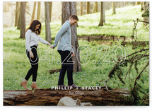 Modern Minimalist Save the Date Cards