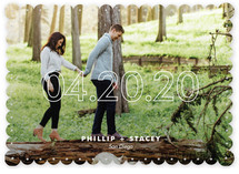 Modern Minimalist Save the Date Cards