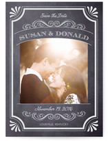 A Chalkboard Marriage Save the Date Cards