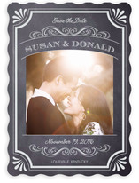 A Chalkboard Marriage Save the Date Cards