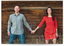 Embossed Save the Date Cards