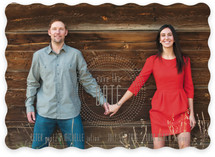 Embossed Save the Date Cards
