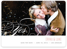 Yes. Save the Date Cards