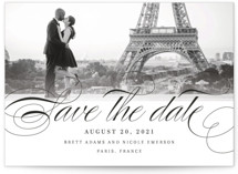 Clean Script Save the Date Cards