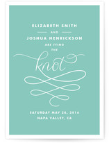 Tying the Knot Save the Date Cards