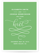 Tying the Knot Save the Date Cards