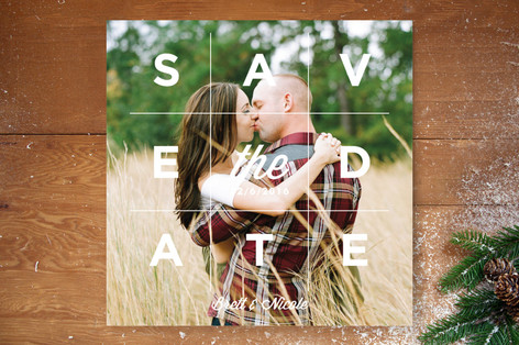 The Grid Save the Date Cards