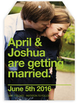 Helvetica Love Save the Date Cards