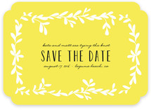 Tropical Vines Save the Date Cards