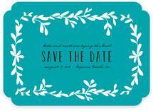Tropical Vines Save the Date Cards