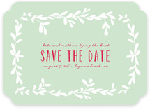 Tropical Vines Save the Date Cards