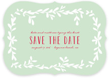 Tropical Vines Save the Date Cards