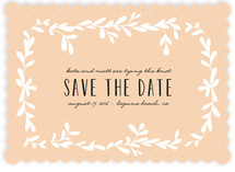Tropical Vines Save the Date Cards