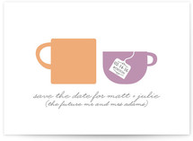 Tea for Two Save the Date Cards