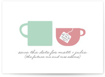 Tea for Two Save the Date Cards