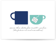 Tea for Two Save the Date Cards