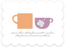 Tea for Two Save the Date Cards