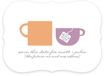 Tea for Two Save the Date Cards