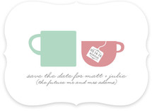 Tea for Two Save the Date Cards