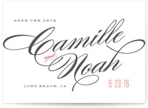 Classique Save the Date Cards