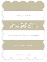 Nautical Nuptial Stripes Save the Date Cards