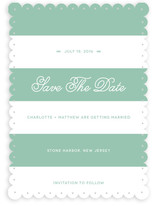 Nautical Nuptial Stripes Save the Date Cards