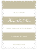 Nautical Nuptial Stripes Save the Date Cards