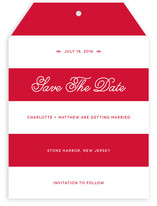 Nautical Nuptial Stripes Save the Date Cards
