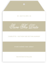 Nautical Nuptial Stripes Save the Date Cards