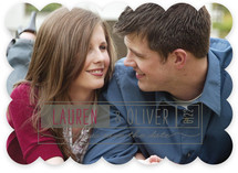 Double Frames Save the Date Cards