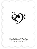 Beautiful Music Save the Date Cards