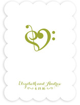 Beautiful Music Save the Date Cards