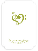 Beautiful Music Save the Date Cards