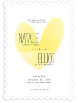 The Write Type Save the Date Cards