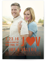 Type Stack Save the Date Cards
