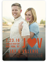 Type Stack Save the Date Cards