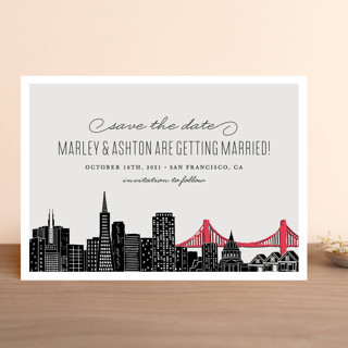 Big City - San Francisco Save the Date Cards