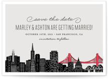Big City - San Francisco Save the Date Cards