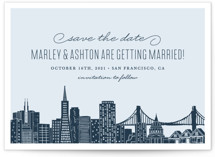 Big City - San Francisco Save the Date Cards