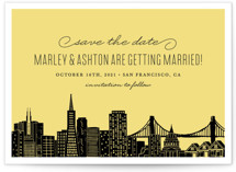 Big City - San Francisco Save the Date Cards
