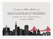 Big City - San Francisco Save the Date Cards