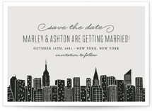Big City - New York Save the Date Cards