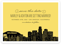 Big City - Los Angeles Save the Date Cards