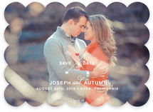 Arrows of Love Save the Date Cards