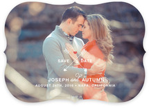Arrows of Love Save the Date Cards