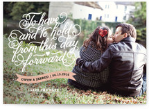 Beholden Save the Date Cards