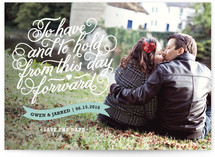Beholden Save the Date Cards