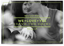 Elements of Love Save the Date Cards