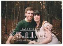 Embellished Save the Date Cards