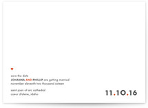 Pica Save the Date Cards